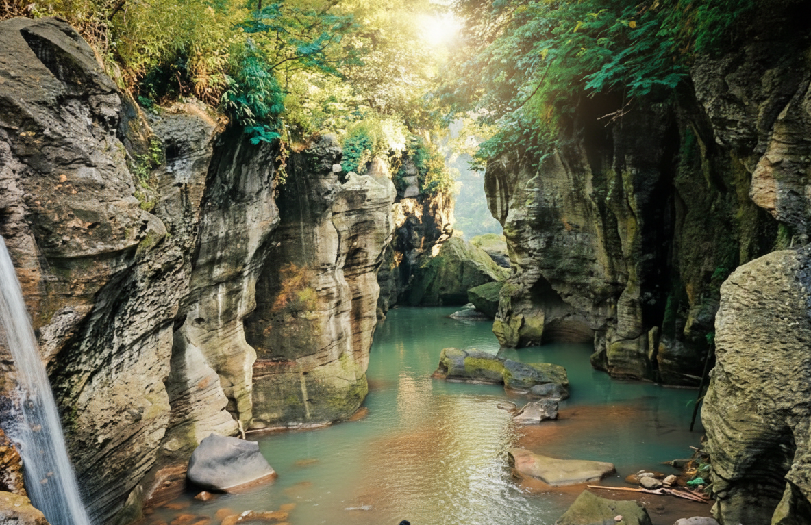 Sungai Cikahuripan Menyingkap Nadi Kehidupan di Balik Tebing Purba Bandung Barat