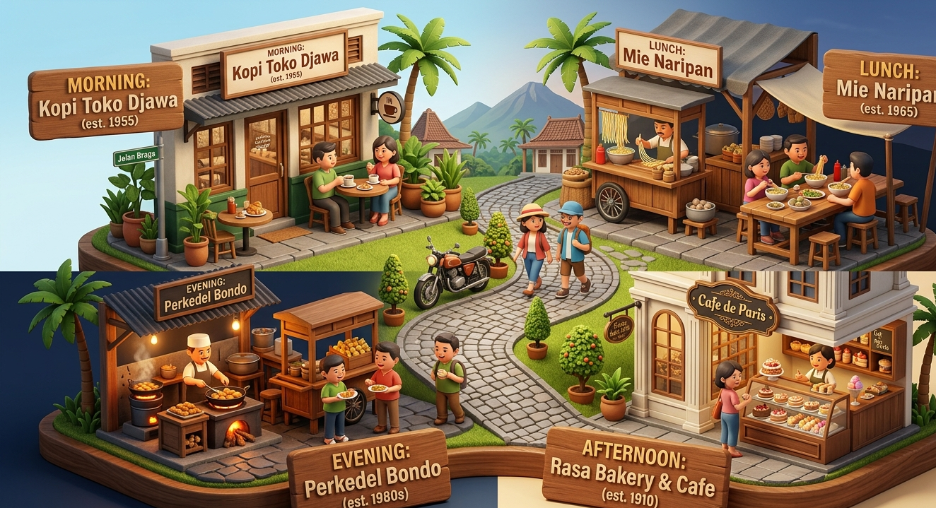 Inilah Panduan Kuliner Legendaris Bandung untuk 1 Hari Tour, Rasakan Sensasi Kelezatannya!